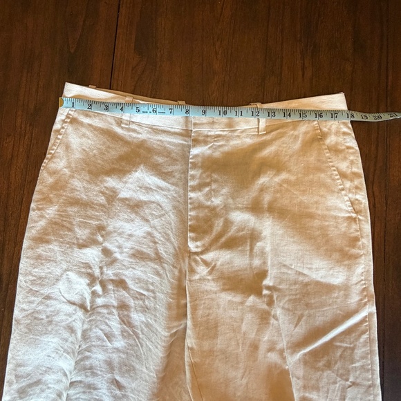 Inc International Concepts Men's Cream Linen Blend Pants, Size 34x32 - Picture 8 of 10